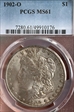 1902-O $1 MS61