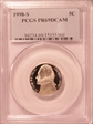 1998-S 5C PR69DCAM