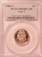 1981-S 5C Type 2 PR69DCAM