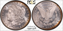 1878 7/8TF $1 VAM 31, Lines Thru Leg MS65