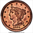 1854 1/2C Cohen 1 MS64+ RD