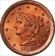 1855 1/2C MS66RD