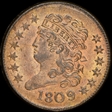1809 1/2 Cent C-5 MS63RB