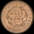 1809 1/2 Cent C-5 MS63RB