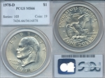 1978-D $1 MS66
