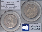 1837 50C AU55