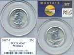 2007-P 25C Montana MS67