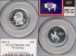 2007-S 25C Wyoming PR69DCAM