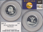 2007-S 25C Montana PR69DCAM