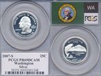 2007-S 25C Washington Silver PR69DCAM