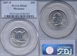 2007-P 25C Montana MS66