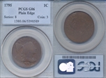 1795 1C Plain Edge G6BN