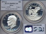 1971-S $1 Silver PR69DCAM
