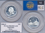 2006-S 25C Nebraska Silver PR69DCAM