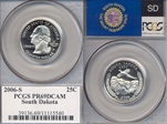 2006-S 25C South Dakota PR69DCAM