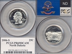 2006-S 25C North Dakota PR69DCAM