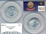 2007-P 25C Idaho MS67