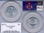 2007-D 25C Utah MS67