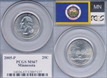 2005-P 25C Minnesota MS67