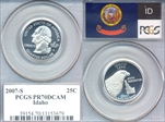 2007-S 25C Idaho PR70DCAM
