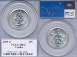 2008-D 25C Alaska MS67