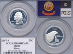 2007-S 25C Idaho Silver PR69DCAM
