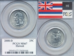 2008-D 25C Hawaii MS67