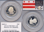 2009-S 25C District of Columbia PR70DCAM