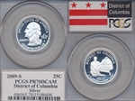 2009-S 25C District of Columbia  Silver PR70DCAM