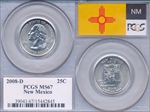 2008-D 25C New Mexico MS67