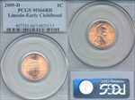 2009-S 1C Lincoln-Early Childhood PR70DCAM