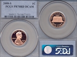 2008-S 1C PR70DCAM