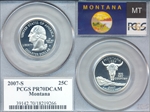 2007-S 25C Montana PR70DCAM