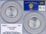 2005-P 25C Oregon MS67