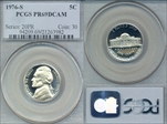 1976-S 5C PR69DCAM