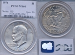 1974 $1 MS66