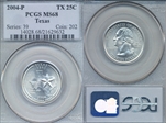 2004-P 25C Texas MS68