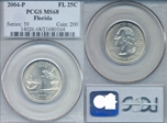 2004-P 25C Florida MS68