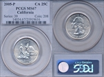 2005-P 25C California MS67