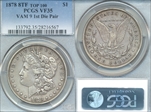 1878 8TF $1 MS64
