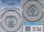 2006-P 25C Nevada MS67