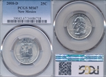 2008-D 25C New Mexico MS67