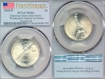 2018-P $1 American Innovation Series  Position B - Washington-Signed 1st Patent FS MS66