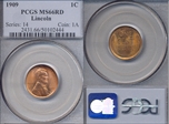 1909 1C Lincoln MS66RD