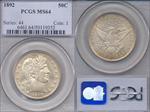 1892 50C MS64