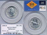 1999-P 25C Delaware MS67