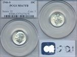 1946-S 10C MS67FB