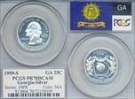 1999-S 25C Georgia Silver PR70DCAM