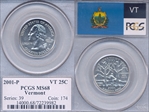 2001-P 25C Vermont MS68