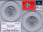 2002-D 25C Tennessee MS67